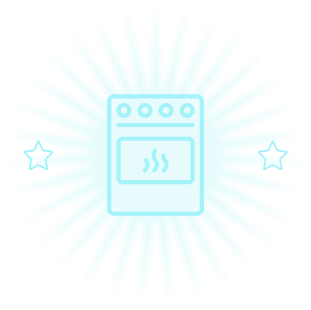 Gas hob icon