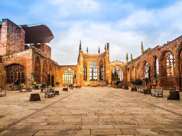 St Michael's cathedral in Coventry